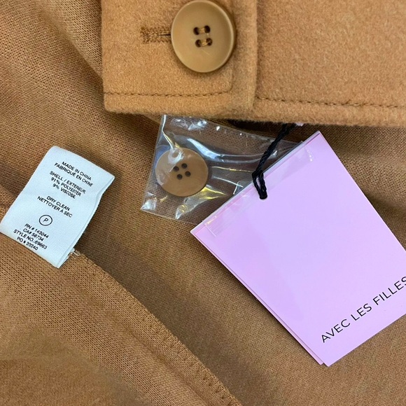 NWT • Avec Les Filles Shacket Shirt Jacket - Picture 7 of 8